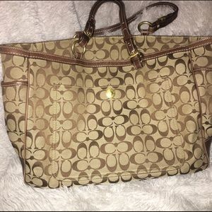 Coach diaper bag